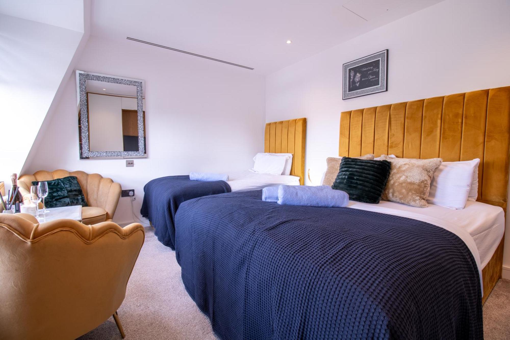 Luxurious 1-Bedroom Penthouse In Marble Arch 71 Londra Exterior foto